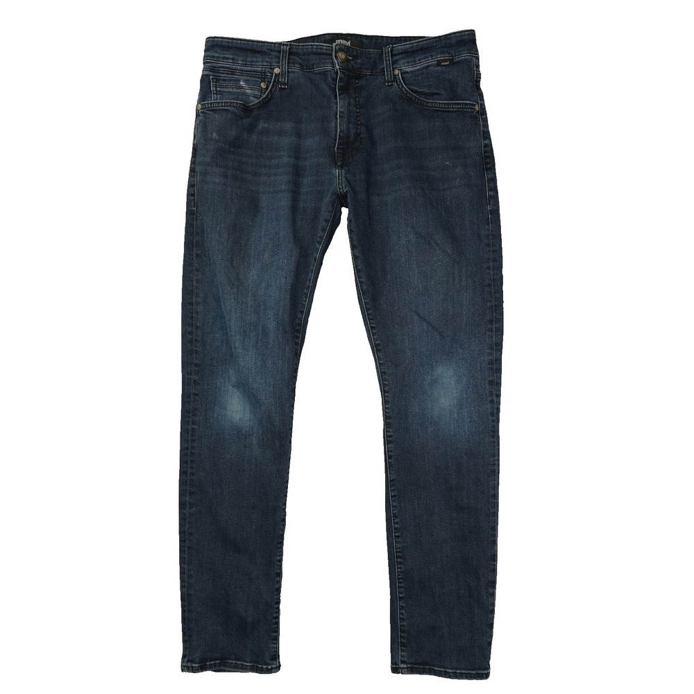 Mavi Jake Slim Leg Denim Jeans Men's 34x30 Dark Wash Blue Streetwear Stretch